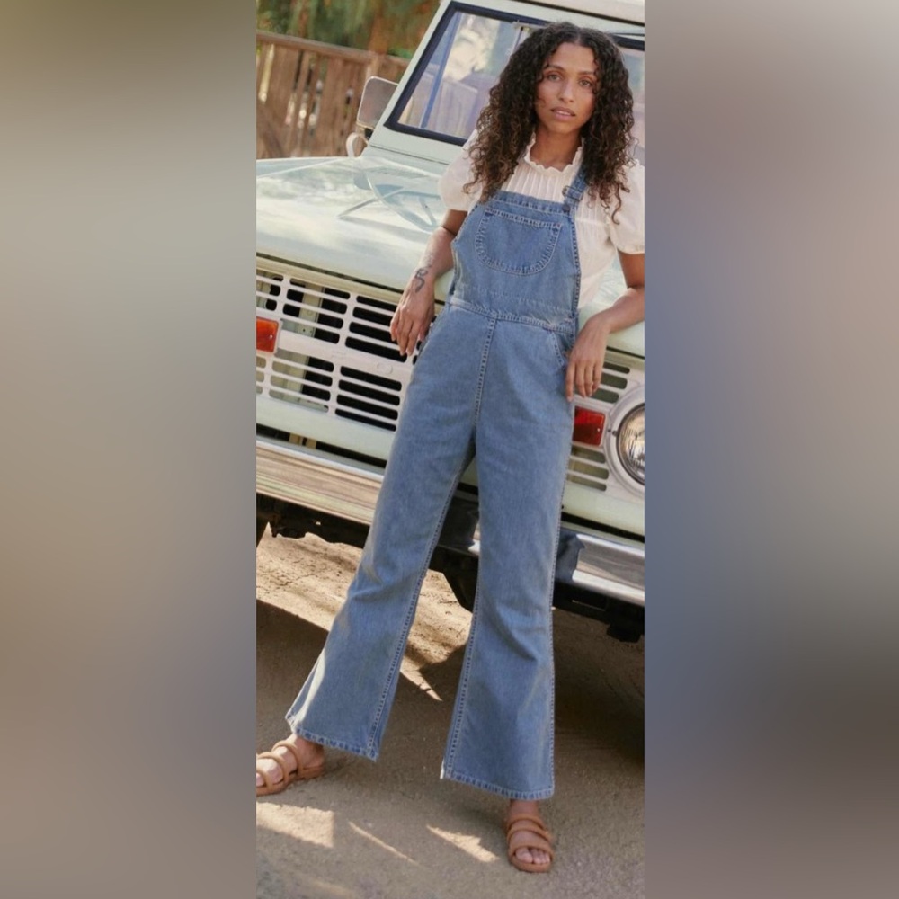 Christy Dawn Women's Blue Denim Overalls